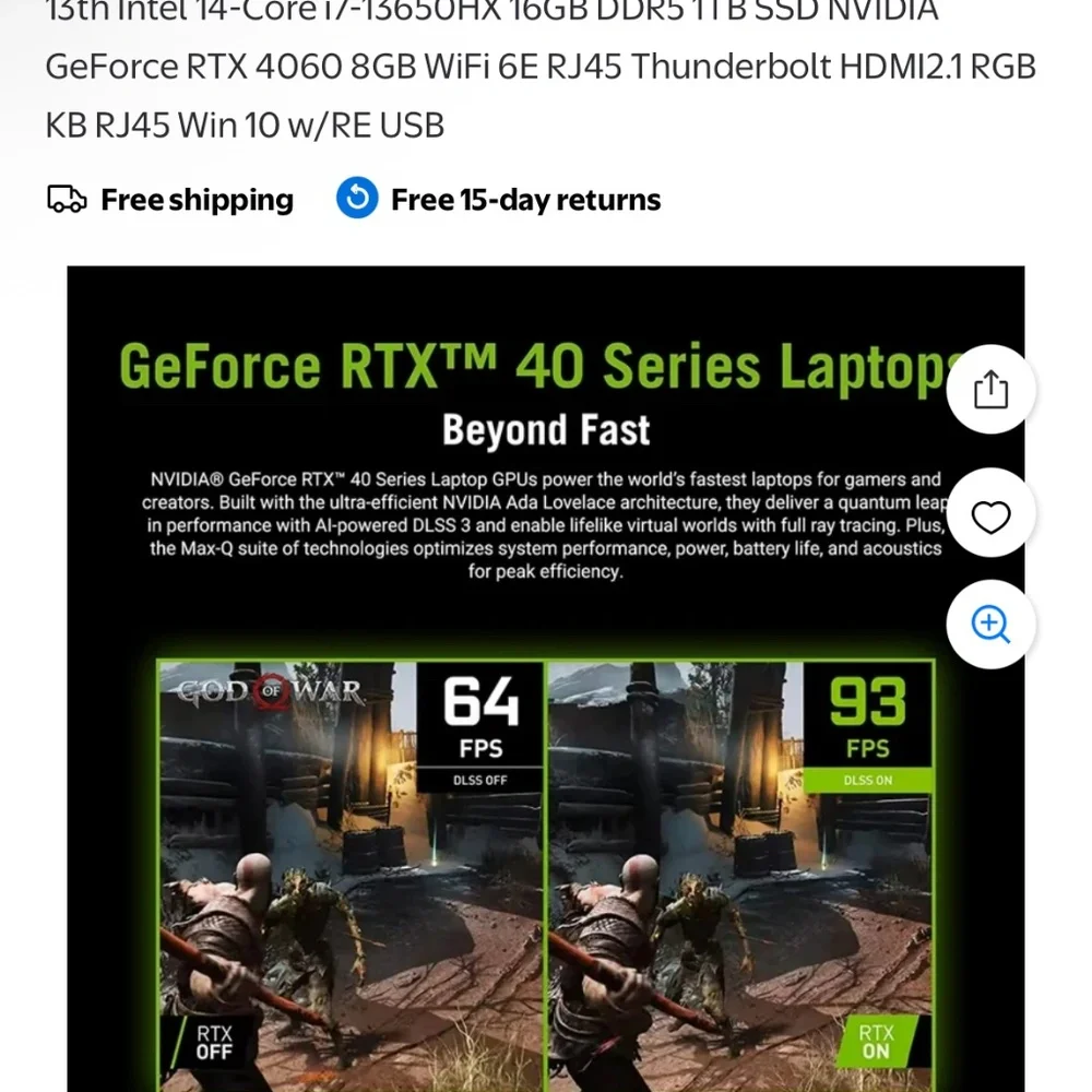 ROG Strix G16 G614 Intel Core i7 13th Gen., 16GB RAM, 1TB SSD, NVIDIA GeForce RT